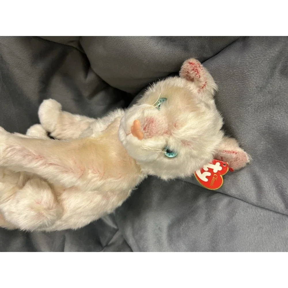 Ty Classic Plush BLOSSOM Cat Beanie 11